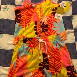 Floral 2 Piece sleep set. Brand New by Thereabouts.